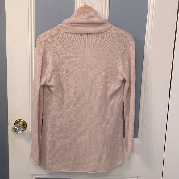 Wooden Ships by Paola Buendia Light Pink Wrap Cardigan Sweater - Picture 9 of 10